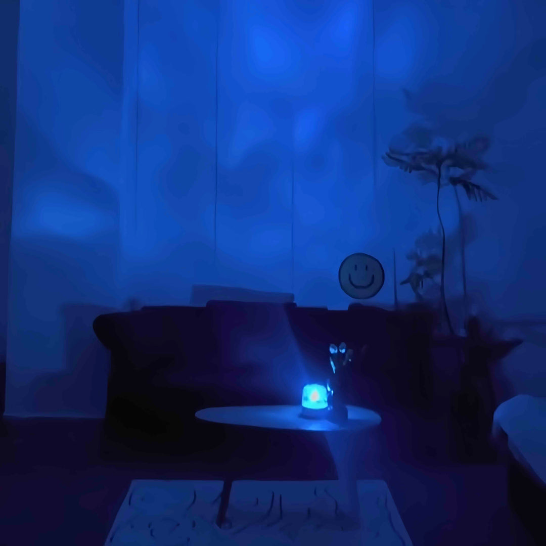 Light Theatre: Ambient Light With Stereo Speaker, Ripple Sunset Aurora Projector All-in-1 by INSPECIAL HOME