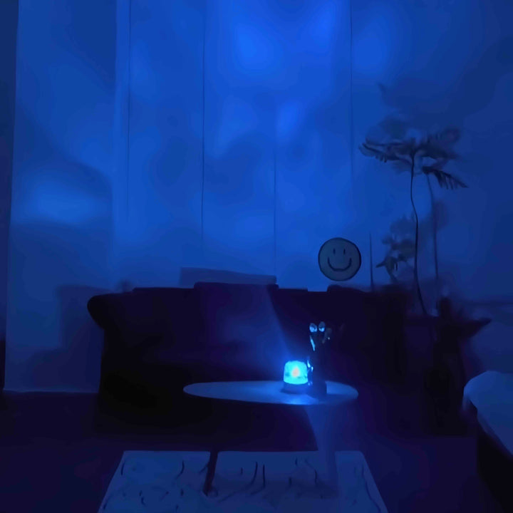 Light Theatre: Ambient Light With Stereo Speaker, Ripple Sunset Aurora Projector All-in-1 by INSPECIAL HOME