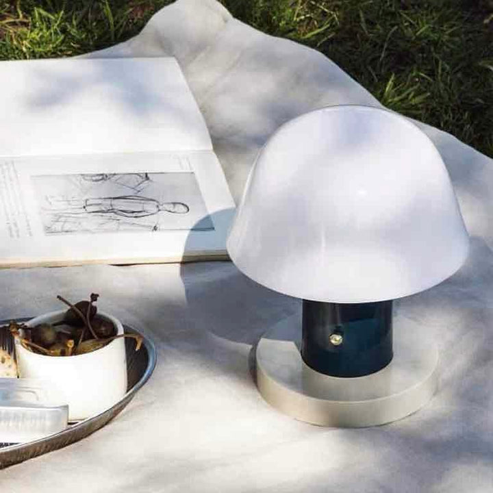 Nordic Cute Mushroom Setago Table Lamp - Dimmable Portable Quirky Nursery Light by INSPECIAL HOME