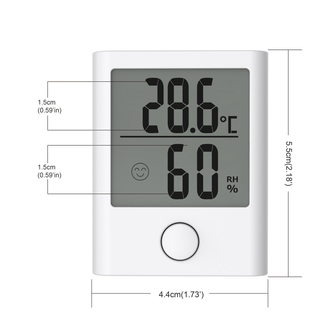 BALDR Mini Indoor Thermometer Hygrometer