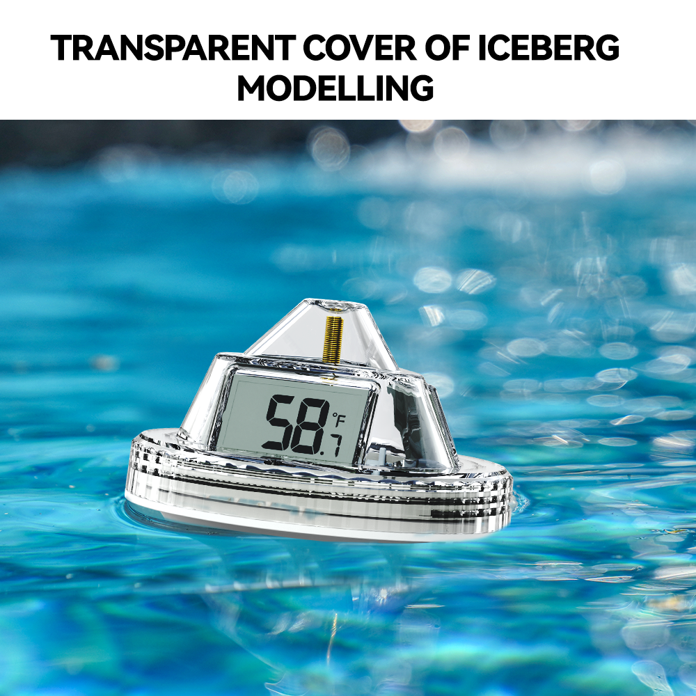 RAINPOINT Wireless Pool Thermometer – Accurate Swimming Pool & Pond Temperature Monitor