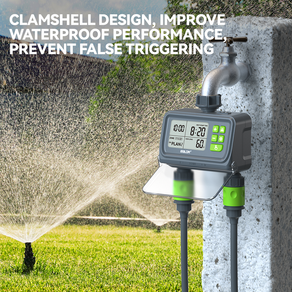 2 Zone Water Timer for Garden Hose
