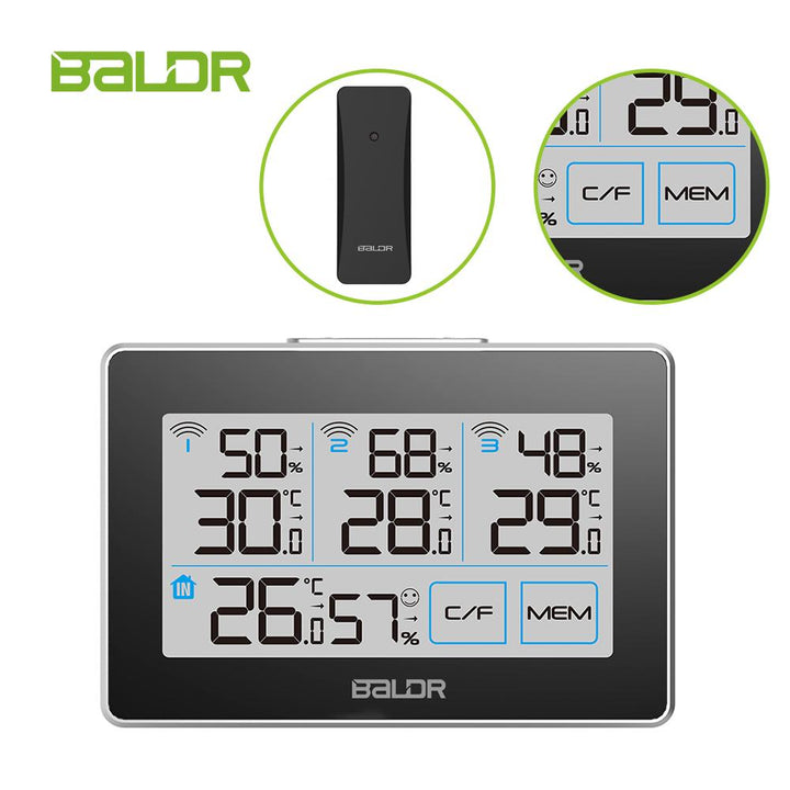 BALDR WS0317BL3 Digital Wireless Weather Station