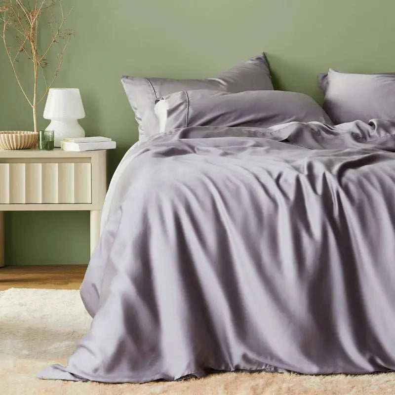 CleanBamboo® Signature Sateen Duvet Cover by ettitude