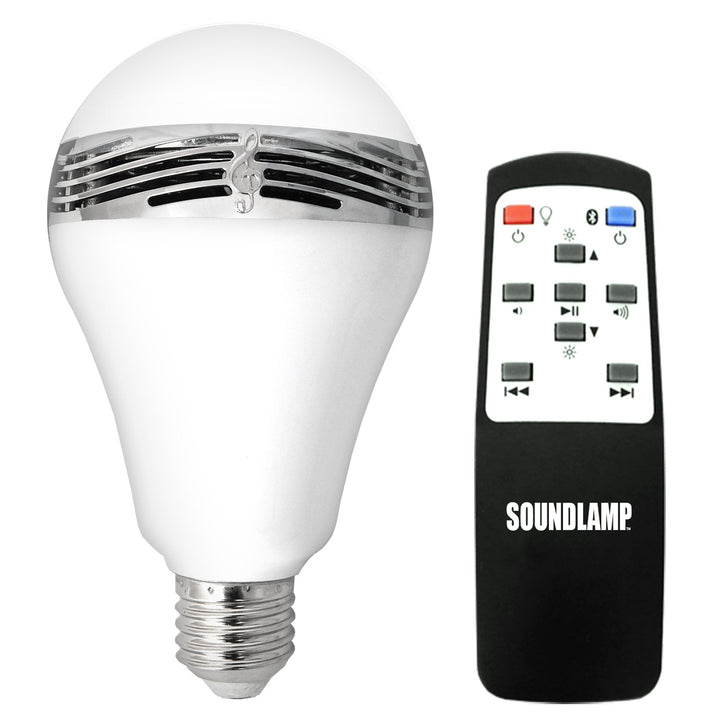 SOUNDLAMP Dimmable LED Light Bulb Bluetooth Speaker