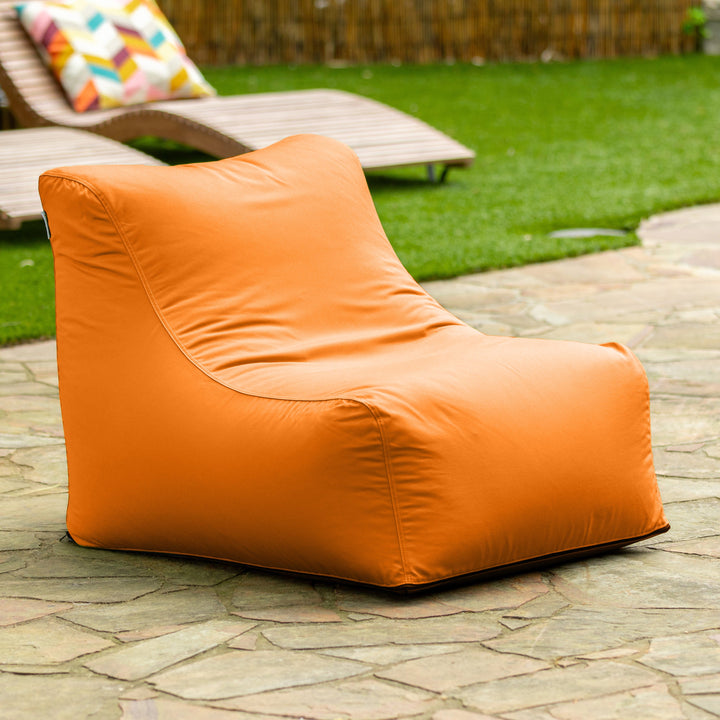 Jaxx Ponce Outdoor Bean Bag Chair - Weather Resistant Patio and Poolside Lounge Seating