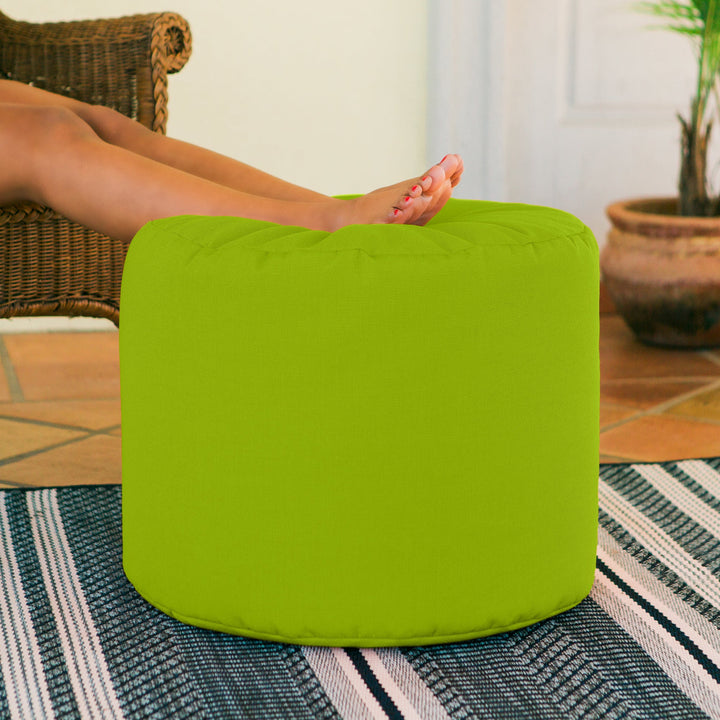 Jaxx Spring Indoor / Outdoor Bean Bag Pouf Ottoman