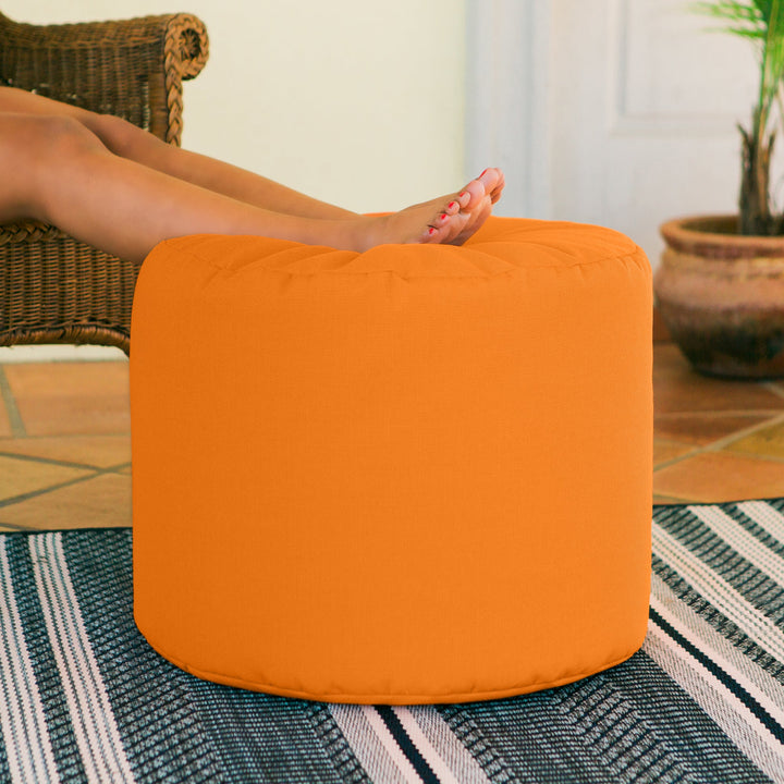 Jaxx Spring Indoor / Outdoor Bean Bag Pouf Ottoman