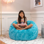 Jaxx Saxx 3 Foot Bean Bag Chair - Faux Fur