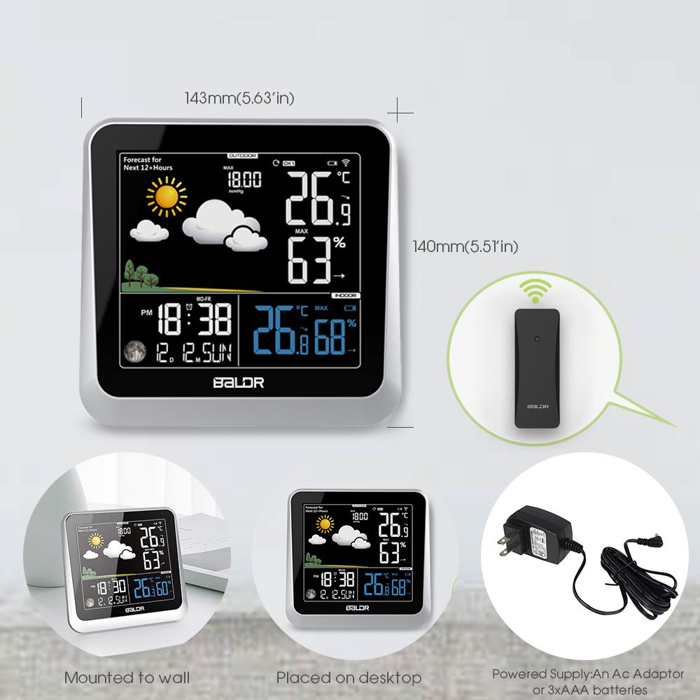 BALDR Wireless Indoor & Outdoor Weather Station