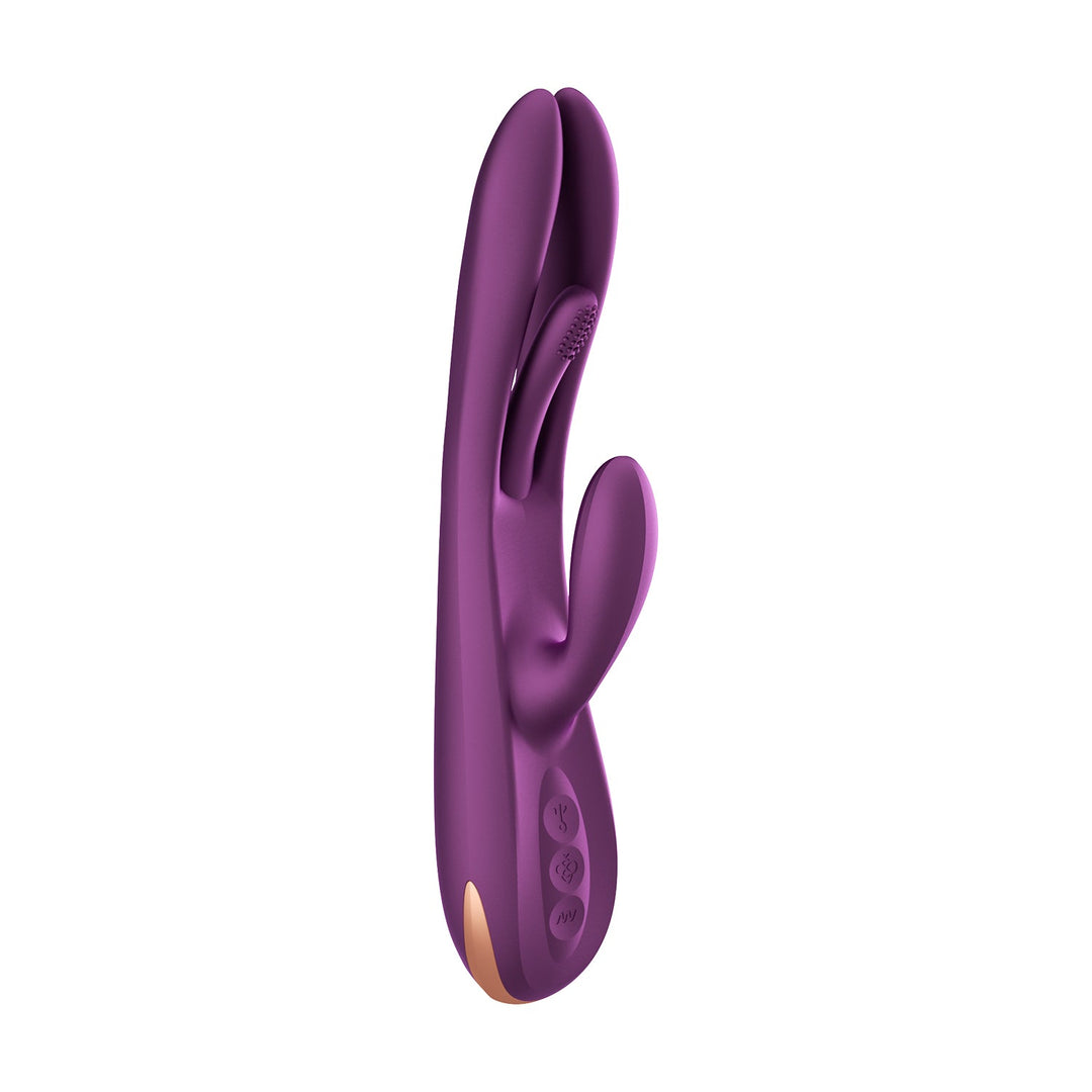 TERRI APP-Controlled Finger Tapping Rabbit Intimate Massager Brookstone TERRI APP-Controlled Finger Tapping Rabbit Intimate Massager Brookstone