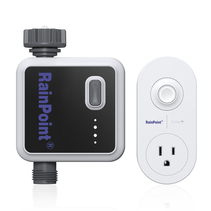 RAINPOINT WiFi Smart Sprinkler & Hose Timer With Hub