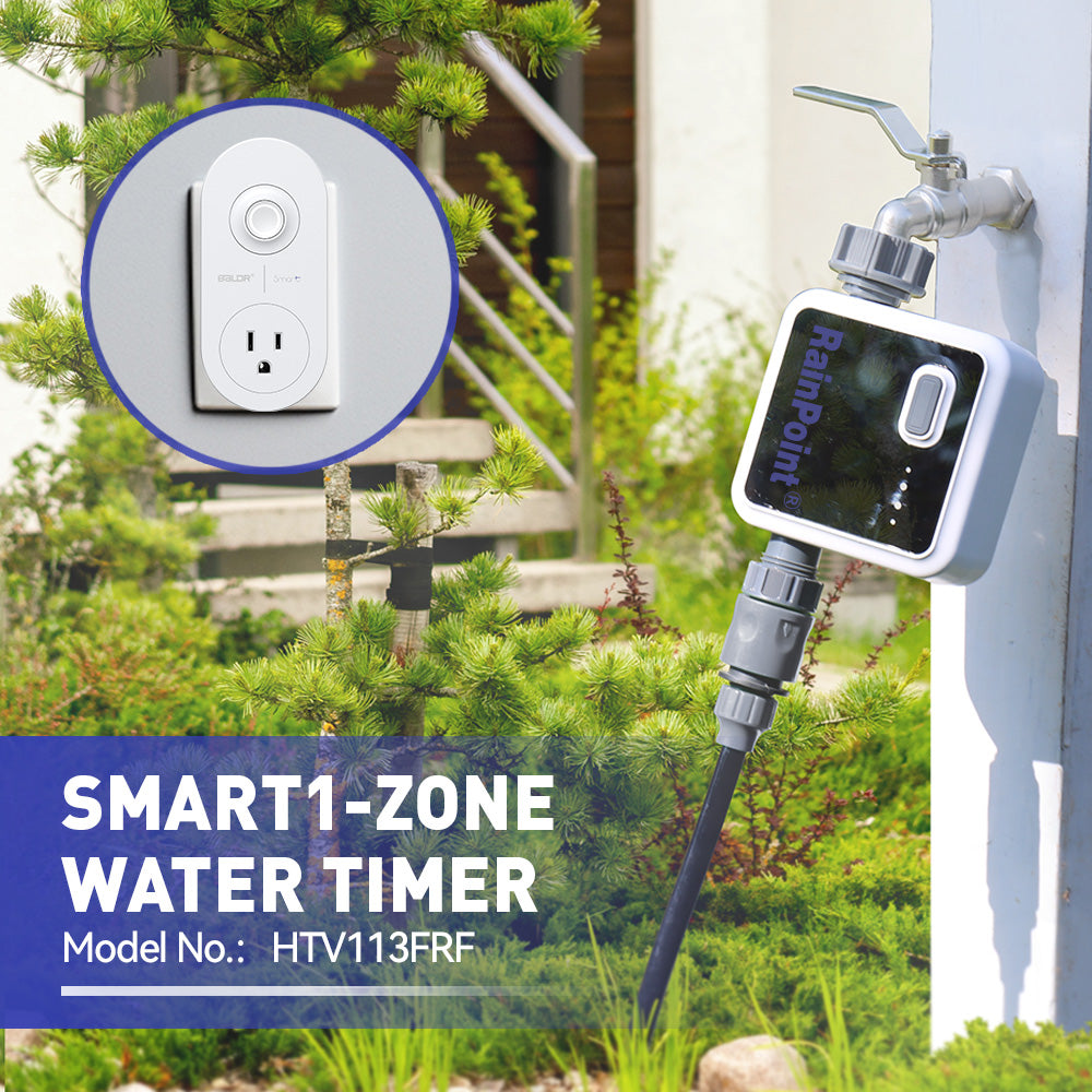 RAINPOINT WiFi Smart Sprinkler & Hose Timer With Hub