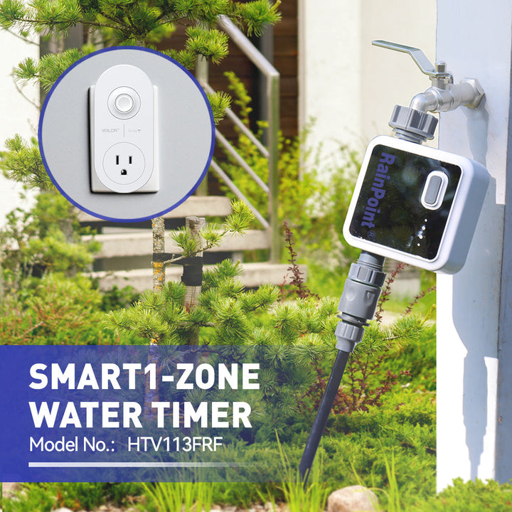 RAINPOINT WiFi Smart Sprinkler & Hose Timer With Hub