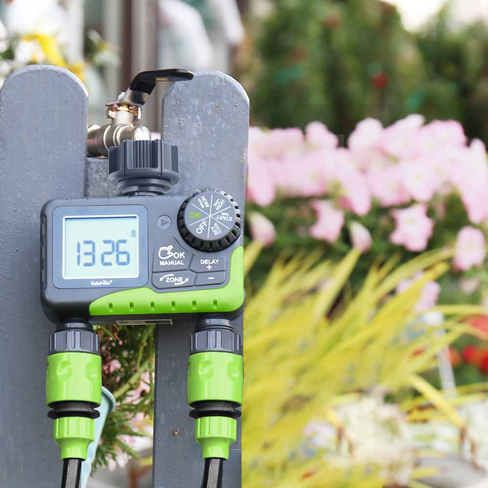 RAINPOINT 2-Zone Smart Water Timer for Garden Hose