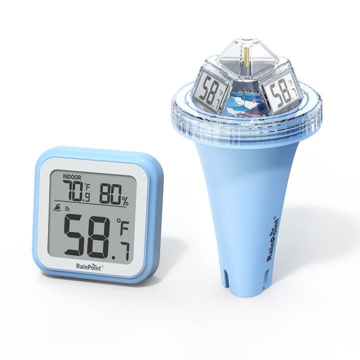 RAINPOINT Wireless Pool Thermometer – Accurate Swimming Pool & Pond Temperature Monitor