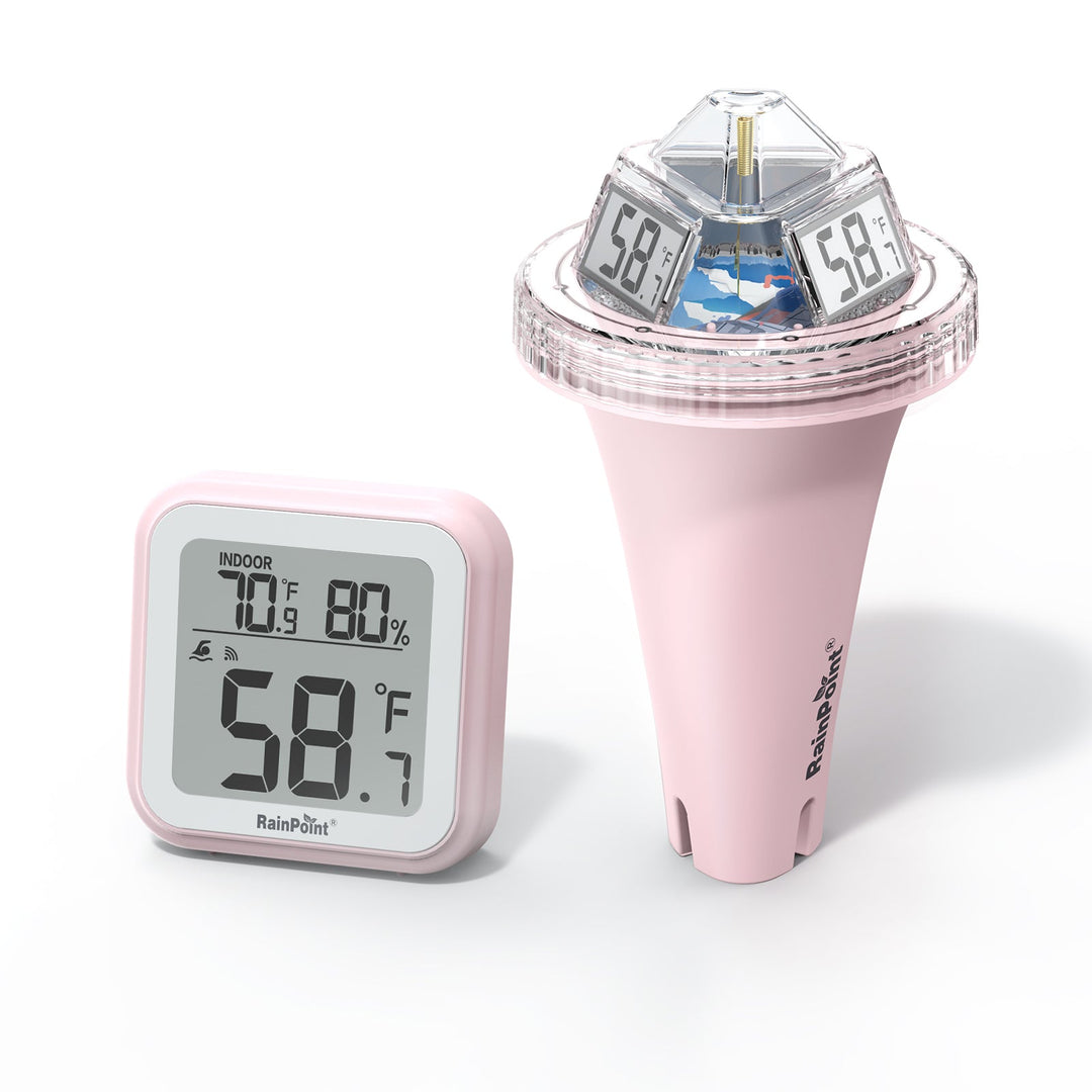 RAINPOINT Wireless Pool Thermometer – Accurate Swimming Pool & Pond Temperature Monitor