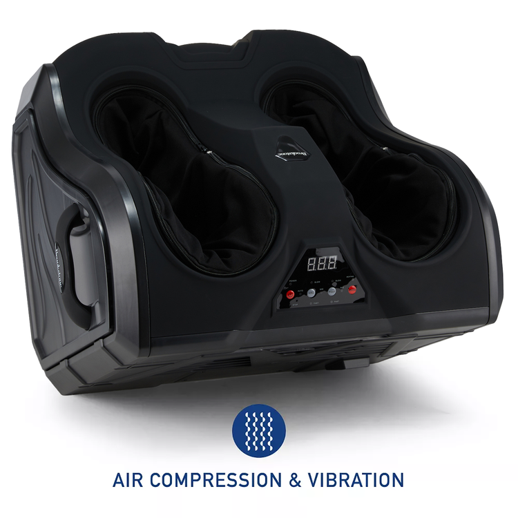 Brookstone Shiatsu Foot Calf Massager with Air Compression Soothin