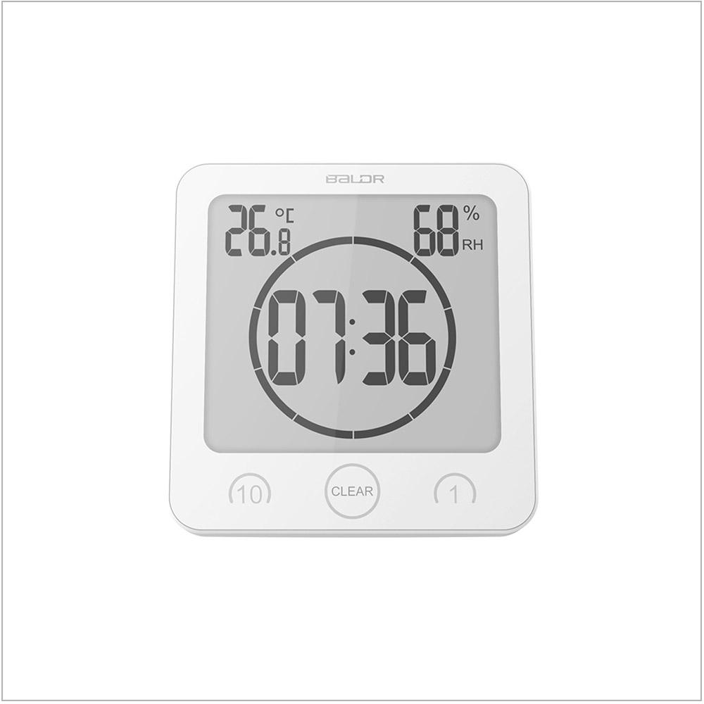 BALDR Waterproof Shower Clock - Reliable Waterproof Clock for Showers