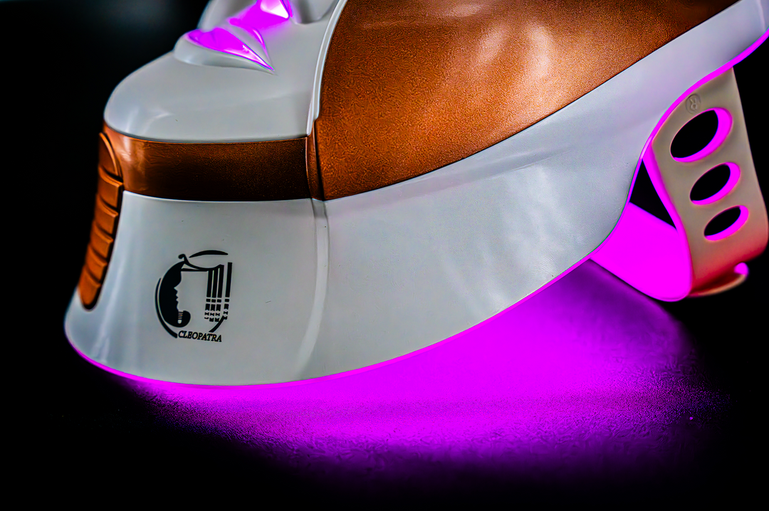 Cleopatra™ LED Light Mask – Brookstone Cleopatra™ LED Light Mask – Brookstone