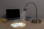 Daylight24 Adjustable Beam LED Desk Lamp – Brushed Nickel Finish