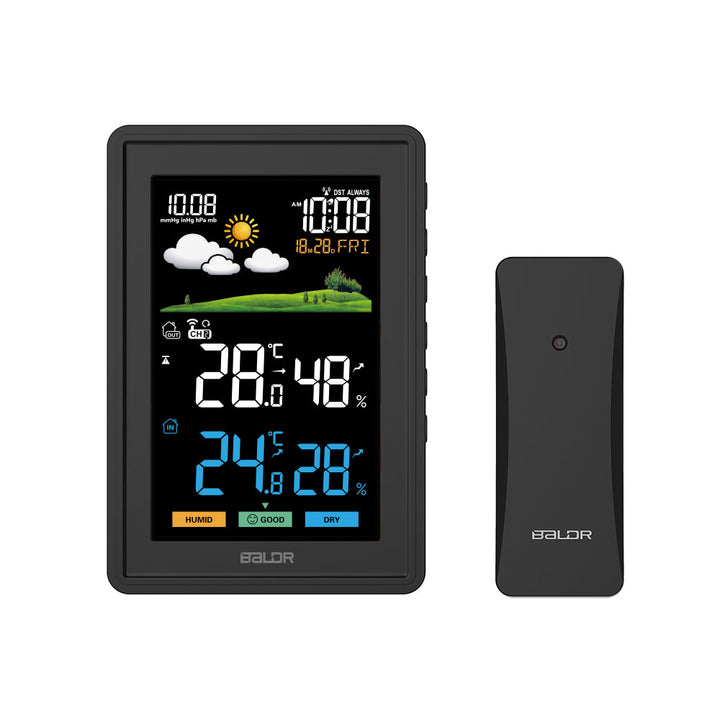 BALDR Weather Station Wireless Indoor Outdoor Thermometer