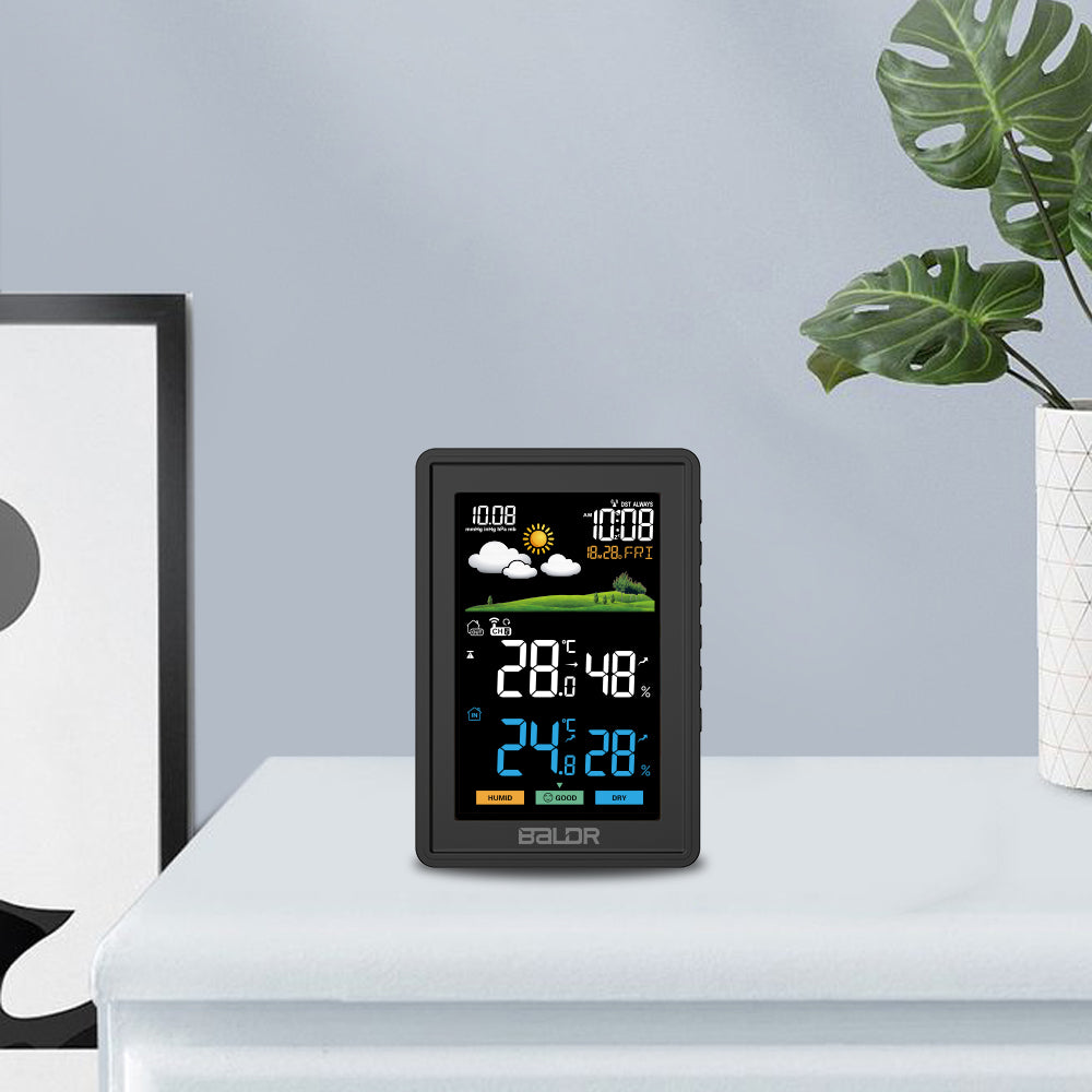 BALDR Weather Station Wireless Indoor Outdoor Thermometer