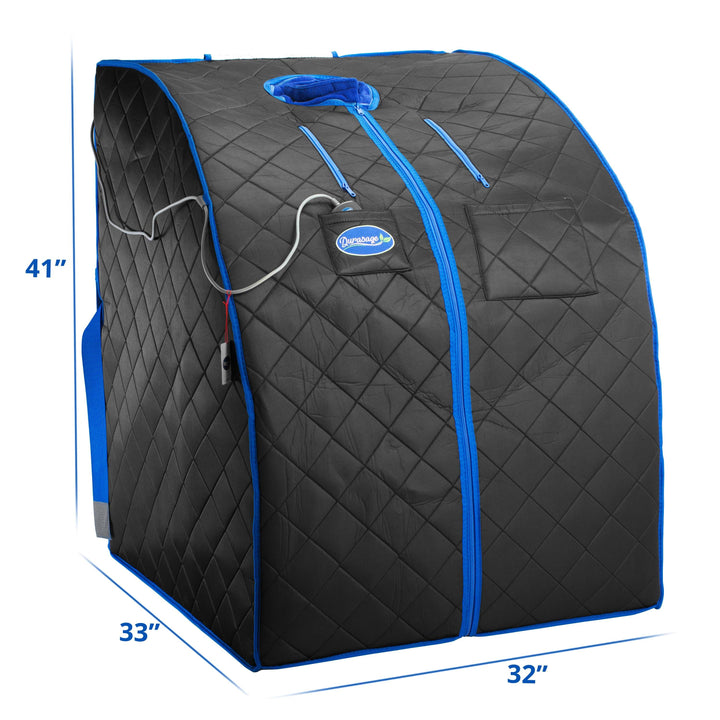 Large Portable Infrared Sauna with Ultra Low EMF for Home Relaxation