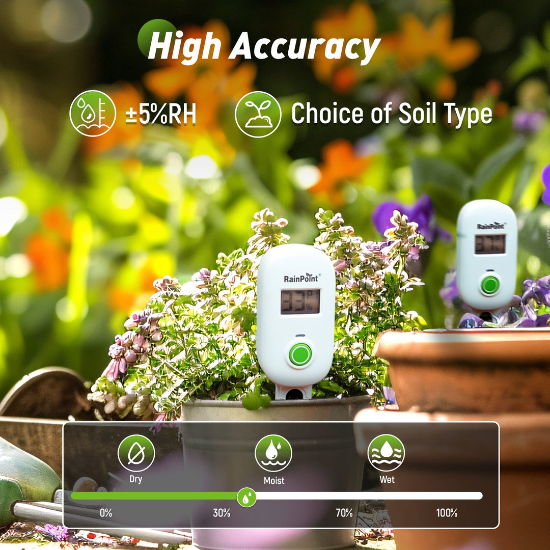 Smart Digital Wireless Plant Moisture Meter