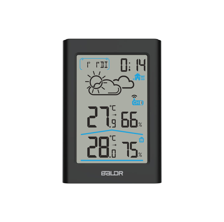 BALDR WS0341 Indoor & Outdoor Thermometer Hygrometer