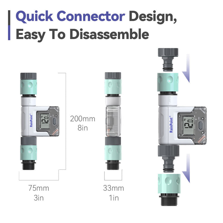 RainPoint Wi-Fi Water Flow Meter