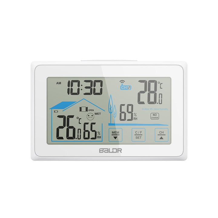 BALDR Wireless Weather Station, Digital Thermometer & Hygrometer (Indoor&Outdoor),