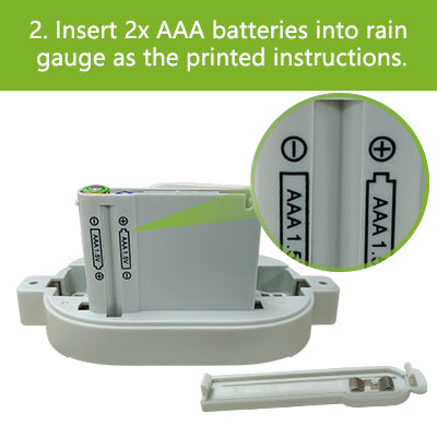 BALDR Wireless Rain Gauge With Remote Sensor