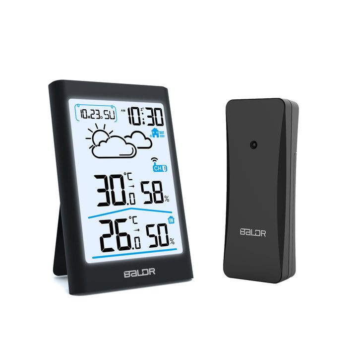 BALDR WS0341 Indoor & Outdoor Thermometer Hygrometer