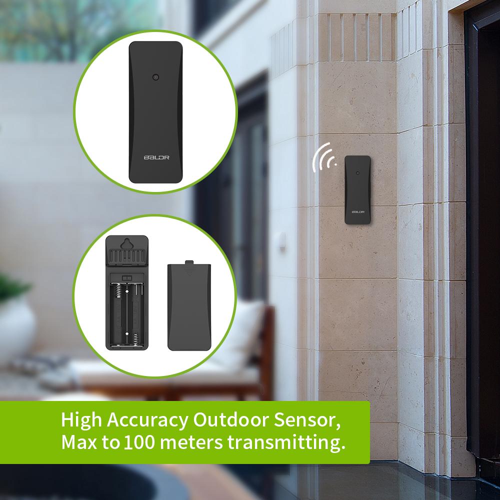BALDR Outdoor Remote Sensor for BALDR Weather Stations (Non-Wifi Version)