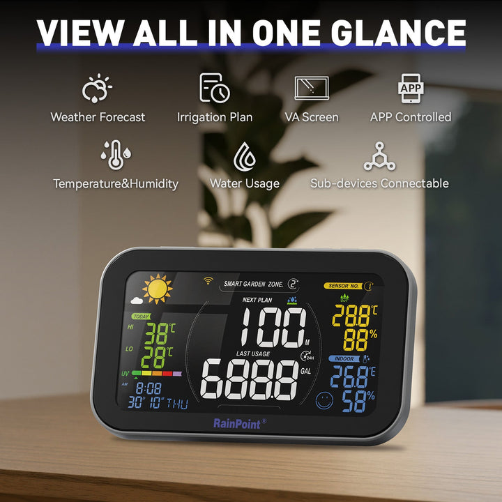 RAINPOINT 2-Zone Wi-Fi Sprinkler Timer