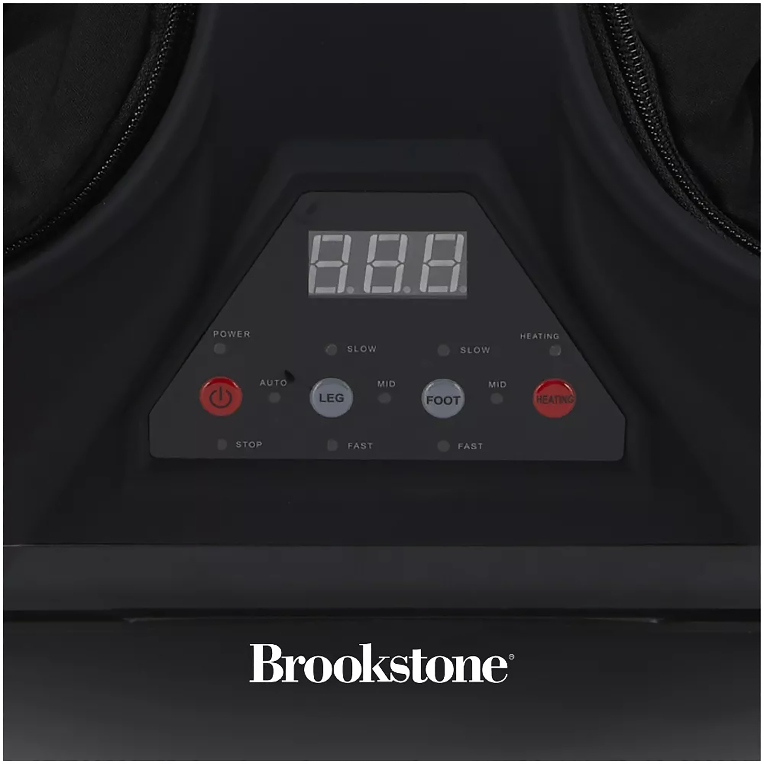 Brookstone Shiatsu Foot & Calf Massager with Air Compression & Soothin