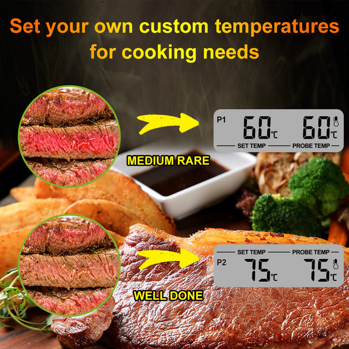 BALDR Dual Probe Digital Cooking Thermometer
