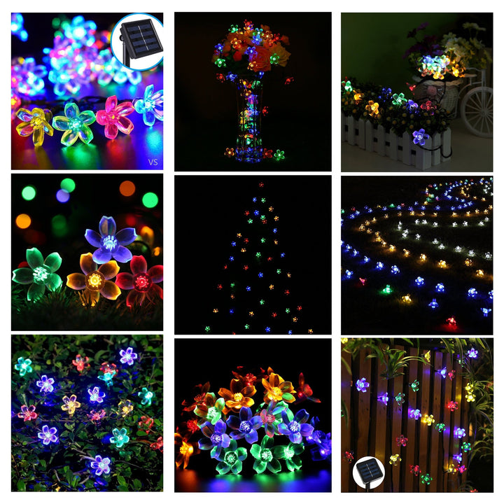 Solar Cherry Blossom Lights All Weatherproof Vista Shops