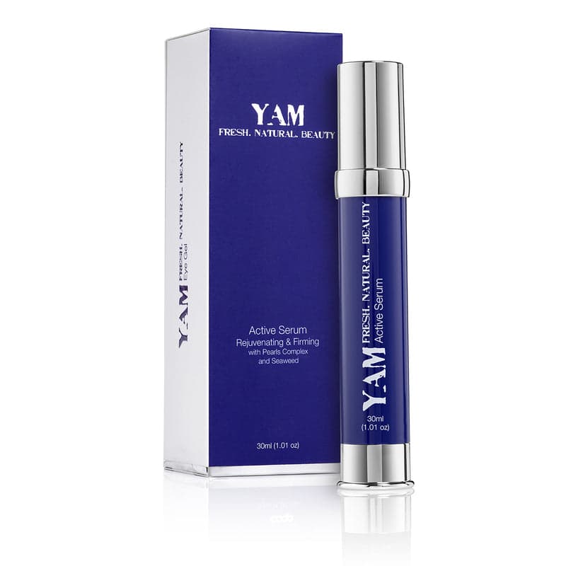 YAM  Active Serum with Pearl Complex + Seaweed + Dead Sea Minerals