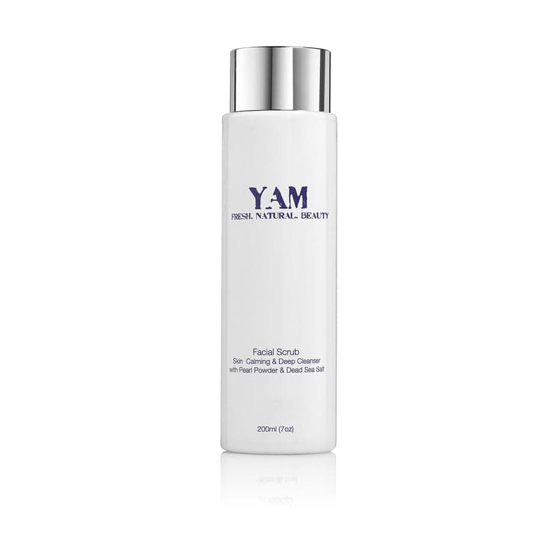 YAM  Facial Scrub with Pearl Powder & Dead Sea Salt