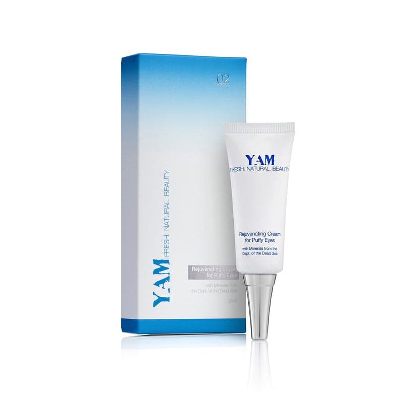 YAM Rejuvenating Cream for Puffy Eyes with  Dead Sea Minerals
