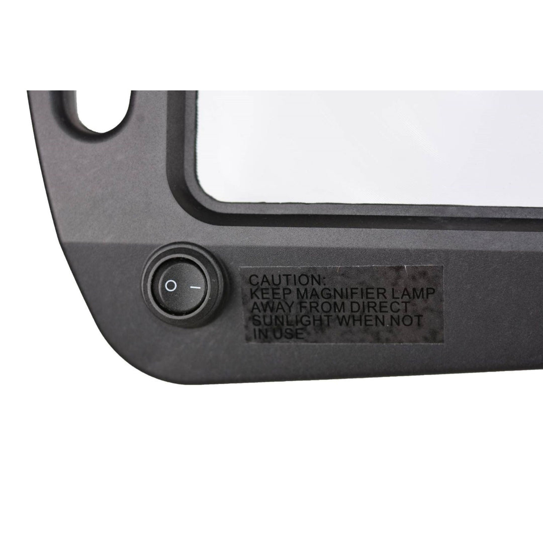 Daylight24 Full Page Magnifier Floor Lamp - Black Finish