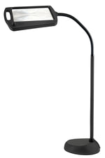 Daylight24 Full Page Magnifier Floor Lamp - Black Finish