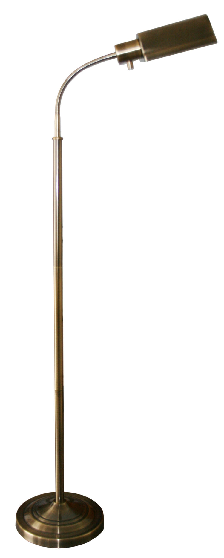 Natural Daylight Cordless LED Reading Floor Lamp - Antique Brass Finish by Daylight24