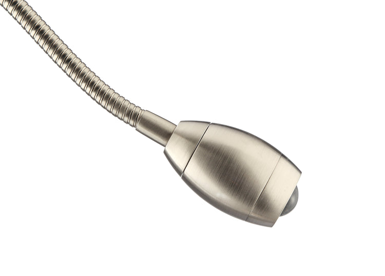 Daylight24 Adjustable Beam LED Desk Lamp – Brushed Nickel Finish