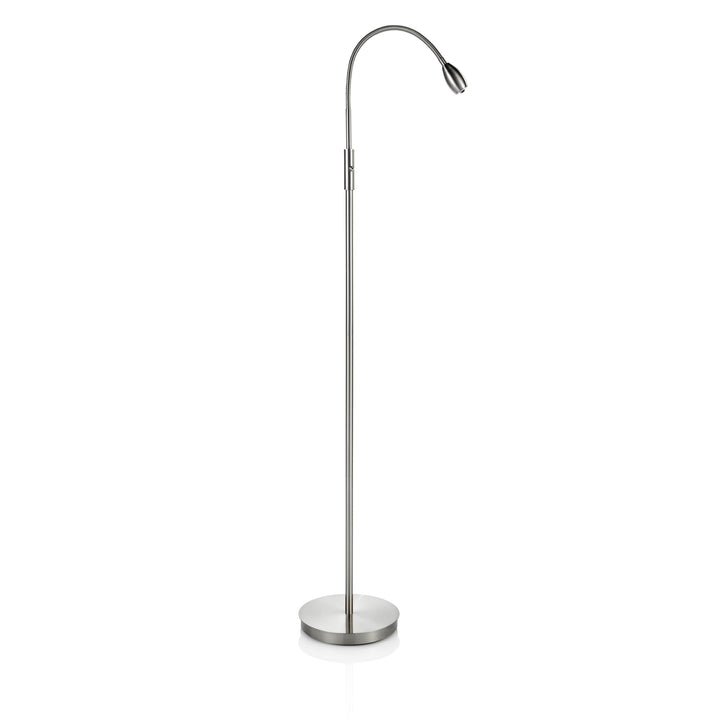Natural Daylight LED Adjustable Beam Floor Lamp - Brushed Nickel Finish by Daylight24