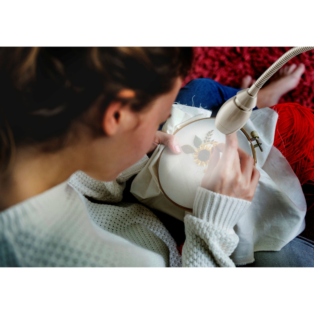 Natural Daylight LED Adjustable Beam Floor Lamp - Brushed Nickel Finish by Daylight24