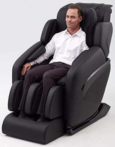 Jin - SL Track Heated Deluxe Zero Gravity Massage Chair - Synca Massage Chair