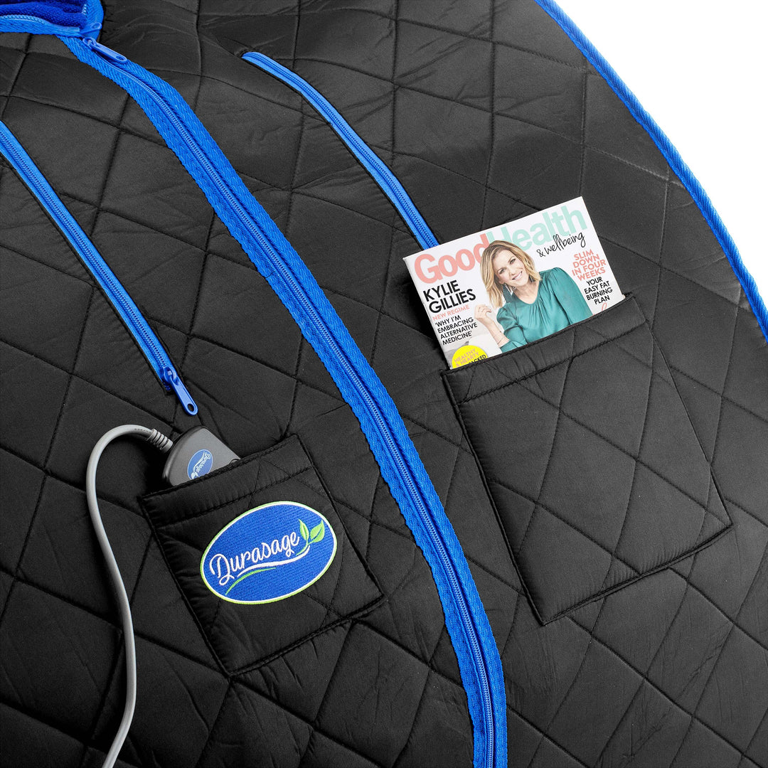 Large Portable Infrared Sauna with Ultra Low EMF for Home Relaxation